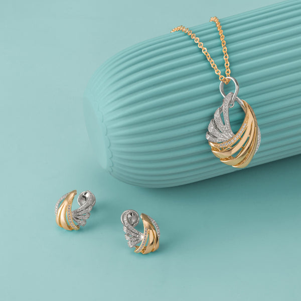 Gold-Plated Layered Necklace (not for sale)